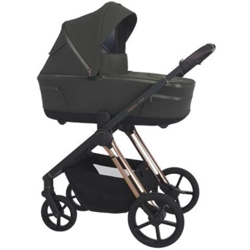 Коляска 2 в 1 Espiro Miloo 04 Luxury Green (5906724206825): Возможность установки люльки есть