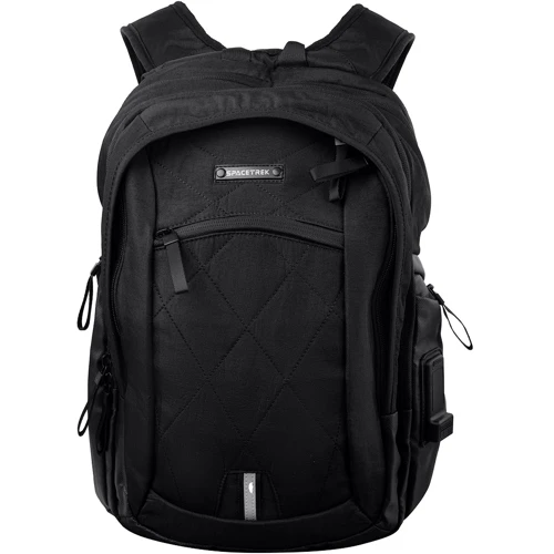 Мужской рюкзак Spacetrek черный (VT-1079-black): Застежка Молния