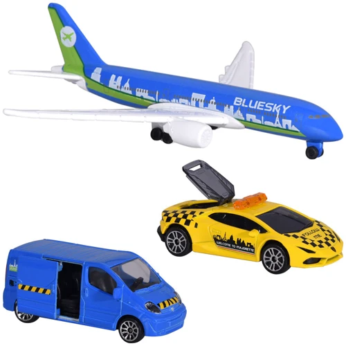 Игровой набор Majorette Креатикс Аэропорт с 5 машинками (2050018)