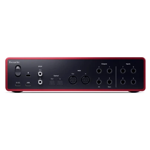 Аудиоинтерфейс MOSC0036 FOCUSRITE Scarlett 18i16 4th Gen (236533): Количество каналов 4.0