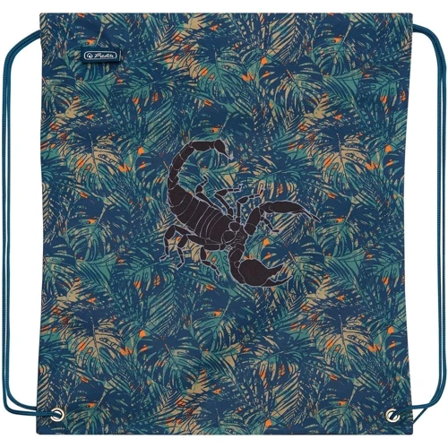 Ранец школьный укомплектованный Herlitz LOOP PLUS Scorpion резиновая 3D-аппликация (50025794) фото 8