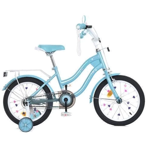 Дитячий велосипед Profi STAR 16 дюймів, блакитний (MB 16063)