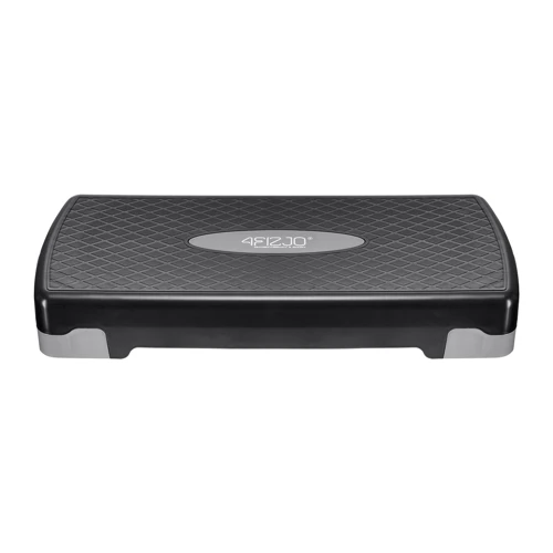 Степ платформа и балансировочная платформа 4FIZJO Black/Blue 2-ступенчатая (4FJ1370): Тип степ-платформы Регулируемые