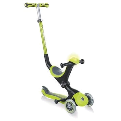 Самокат Globber серії Go Up Deluxe Play 5в1 зелений, до 20 / 50кг, 1+, 3 колеса