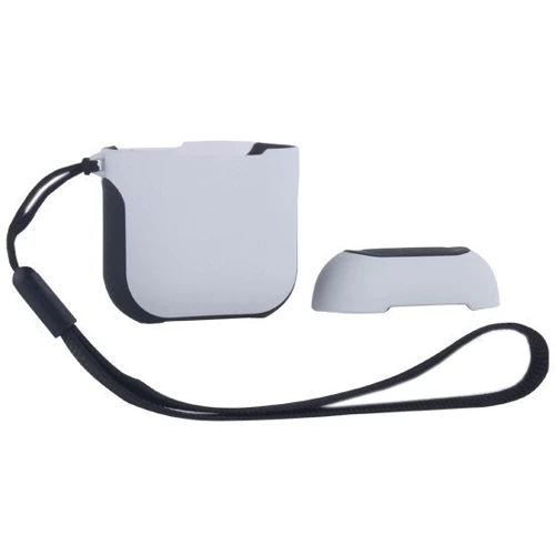 Чехол для наушников COTEetCI AP8 Armor Case with Belt White/Black (CS8123-WB) for Apple AirPods