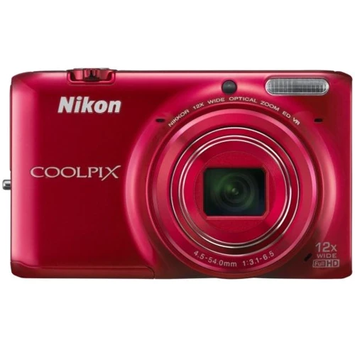 Nikon Coolpix S6500 Red: Количество эффективных мегапикселей 16