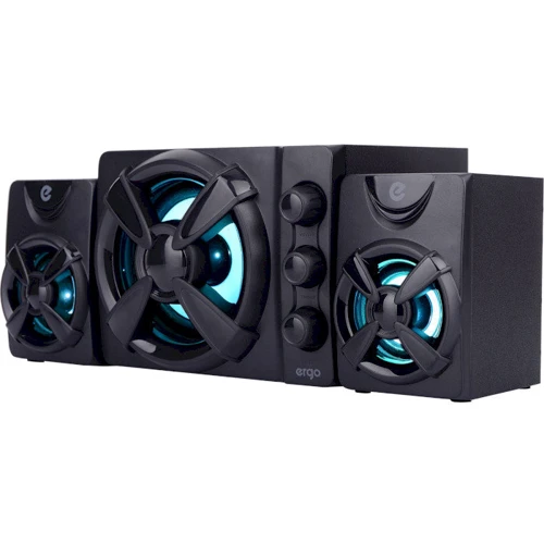 Акустична система Ergo ES-287 Black: Формат акустики 2.1