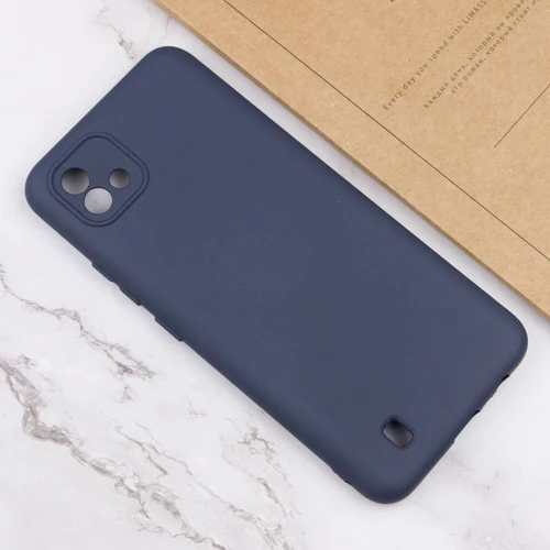 Чехол для телефонов Lakshmi Case Silicone Cover Full Camera Midnight Blue for Realme C11 (2021): Материал силикон