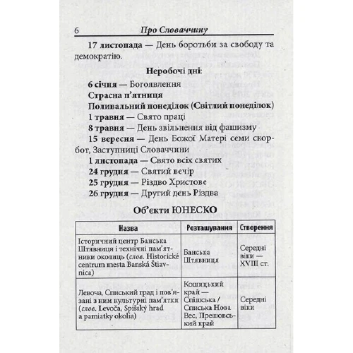 В. Федонюк: Українсько-словацький розмовник: ISBN 978-966-498-752-0