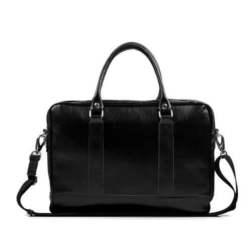 Solier ABERDEEN Leather Bag Black (SL02Black) for MacBook Pro 15": Колір чорний (Black)