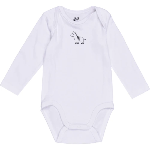 Боді H & M 2031014 68 см біле