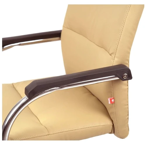 Крісло конференційне АКЛАС Натан CH CF Бежевий (PU-бежевий) (00127505)