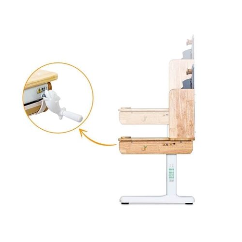 Комплект (L) Mealux Cтол Timberdesk Wood L+Тумба BD-920-2 PN + Крісло Onyx Duo G (BD-690 L+ box BD 920-2 PN+Y-115 G)