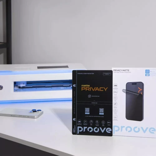 Защитная пленка для iPhone Proove Hydrogel Screen Protection PRIVACY: Цвет прозрачный