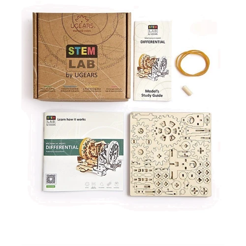 Механический 3D пазл UGEARS "Дифференциал" (70132)