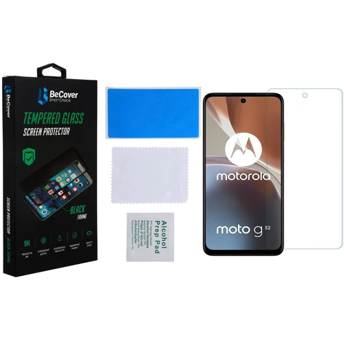 Аксесуар для смартфона BeCover Tempered Glass для Motorola Moto G32 (708091): Тип защитное стекло