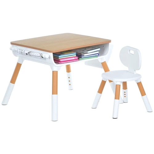 Дитячий стіл зі стільцем EL Camino бежевий (ME 1203-13)