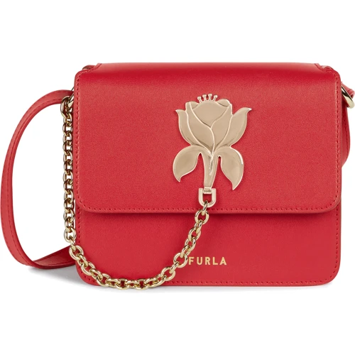Жіноча сумка крос боді Furla Tuberosa Mini Crossbody червона (WB00168MSD000RUB00)