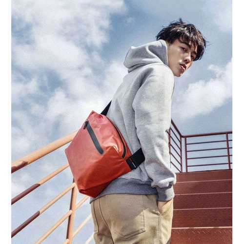 Сумка RunMi 90FUN Fashionable Postman Bag Orange (Ф03721): Цвет оранжевый