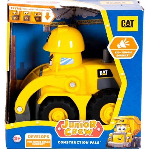 Колесный погрузчик Funrise CAT Веселые строители 14 см (82445)