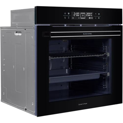 Духовой шкаф электрический Gunter&Hauer EOV 7511 BS: Объем, л 75