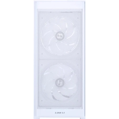 Корпус Lian Li Lancool 206 White (G99.LAN206RW.00): Материал передней панели Метал и пластик