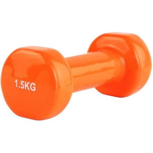 Гантель Stein 1.5 кг оранжевая (LKDB-504A-1.5): Вес гантели, кг 1.5