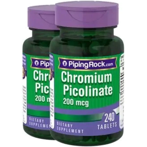 Piping Rock Chromium Picolinate 200 mcg 240 tabl Пиколинат хрома