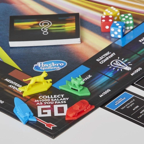 Игра настольная Hasbro MONOPOLY Монополия Гонка - украинская версия (E7033)