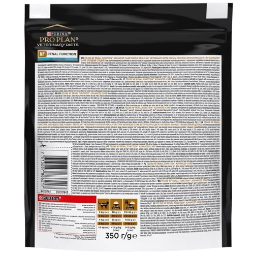 Сухой корм для котов Pro Plan Veterinary Diets NF Advanced Патологии почек 350 г (7613287886217): Вес упаковки 2.1 кг