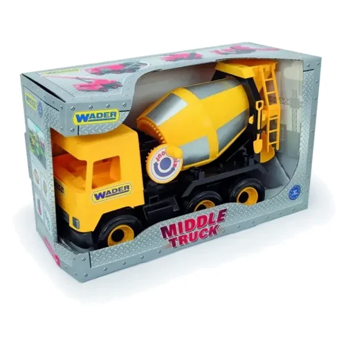 Бетономешалка Wader Middle truck желтая (39493): Производитель Wader