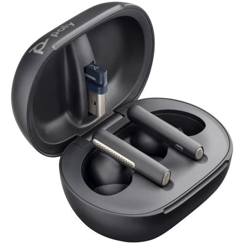 Наушники Poly Voyager Free 60+ BT700A + TSCHC Black (7Y8G3AA): Дополнительно Совместимость с Android, Совместимость с Apple, TWS наушники