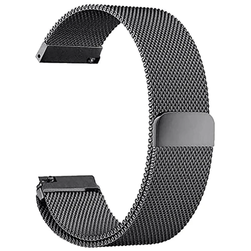 Ремешок BeCover Milanese Style 20mm Gray for Amazfit Bip Lite/Bip S Lite/Bip 3/Bip 3 Pro/GTR 42mm/GTS/TicWatch S2/TicWatch E/GTS 3/GTS 2 mini (707681): Совместимость с моделью Bip 3 Pro, Bip 3, Bip Lite, Bip S Lite, GTR 42mm, GTS, TicWatch S2, TicWatch E, GTS 3, GTS 2 mini