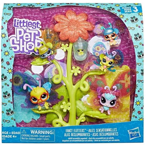 Іграшковий набір Hasbro Littlest Pet Shop Пархаев Преміум петов (E2159): Стать для дівчаток
