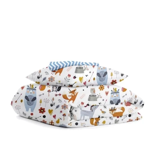 

Комплект постельного белья Cosas подростковый Animals-Indi White (4822052045107)