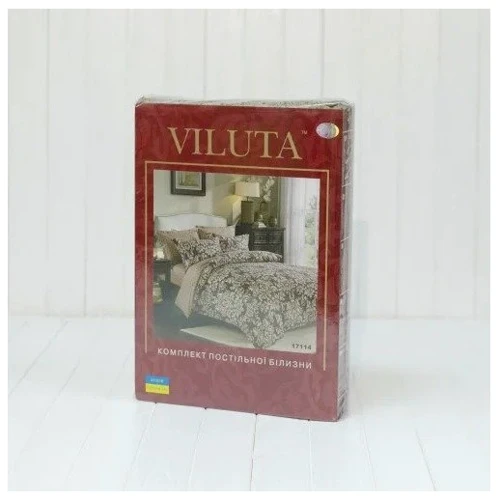 Комплект постельного белья Viluta 17114 ранфорс двуспальный (17114-dv): Размер простыни, см 200x220