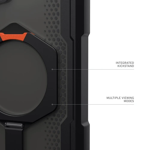 Аксессуар для смартфона Urban Armor Gear UAG Plasma XTE Pro Black/Orange (214436114097) for Samsung S928 Galaxy S24 Ultra фото 9