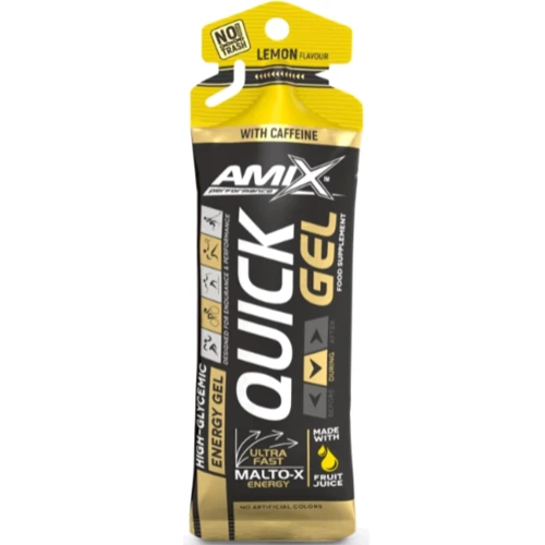 Енергетик Amix Performance QUICK Gel with caffeine 45 g/1 serving/lemon
