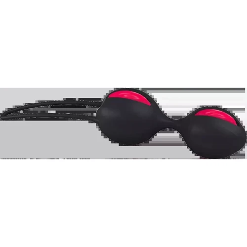 Вагинальные шарики Fun Factory SMARTBALLS DUO raspberry - black
