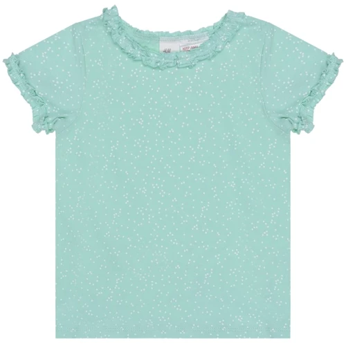 Футболка H & M 6994899 86 см бірюзова