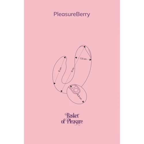 Вибратор FairyGasm PleasureBerry blue