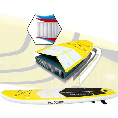Надувна SUP дошка THUNDER COAST YELLOW 320 (COAST-YELLOW-320) фото 5