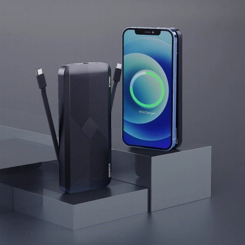 Зовнішній акумулятор iWALK Power Bank Scorpion Air 10000mAh Світильник/USB-C з MagSafe Wireless Charger Black (UBA10000M) фото 7