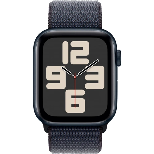 Apple Watch SE 2 2024 40mm GPS Midnight Aluminum Case with Ink Sport Loop (MXEA3QH/A) UA фото 7