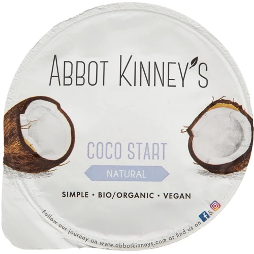 Десерт из ферментированного кокоса Abbot Kinney's Start Original органический 125 мл (8719325335170)