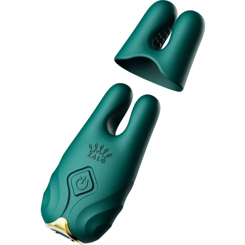 Вибратор для груди Zalo Nave Turquoise Green