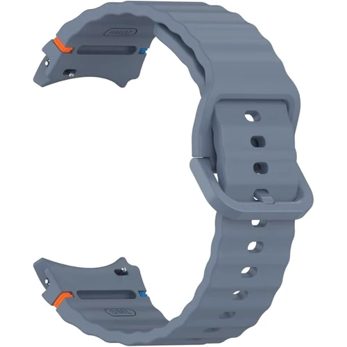 BeCover Strap Ribbed Tape Blue для Samsung Galaxy Watch (20mm) 4 40mm-44mm/5 40-44mm/6 40-44mm/7 40-44mm (712038) фото 7