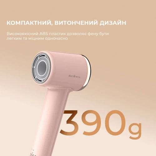 Фен Deerma DEM-CF50W (pink) фото 5