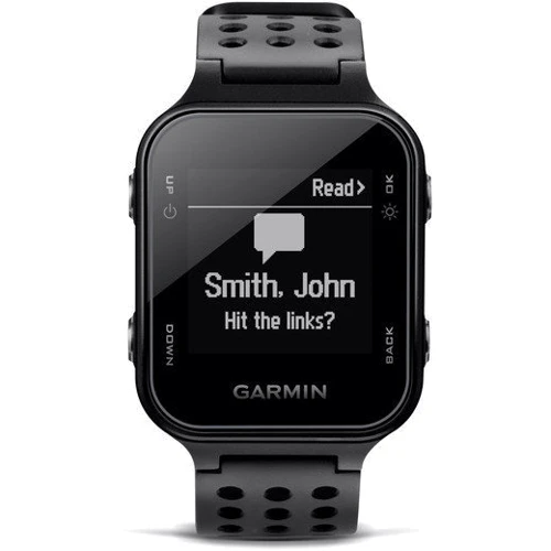 Смарт-часы Garmin Approach S20 GPS Golf Watch Black (010-03723-01): Дисплей 0.9" Transflective (128x128)