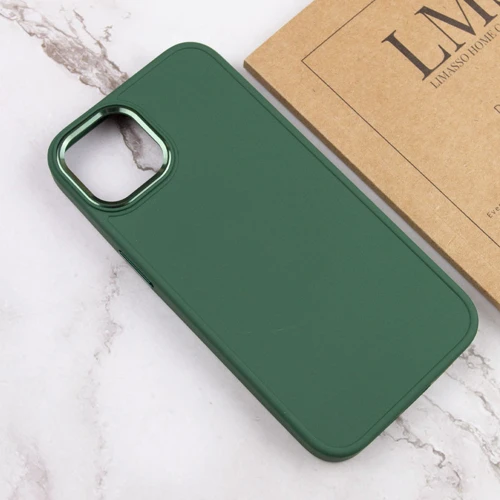 Чехол для iPhone TPU Case Bonbon Metal Style Army green for iPhone 12 Pro Max: Тип чехла накладка на заднюю часть